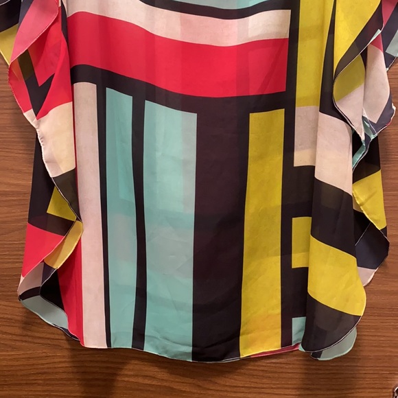 Gorgeous chiffon polyester cover up, kaftan - Picture 4 of 5